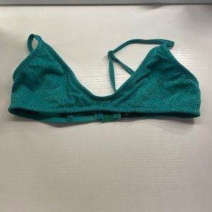 Maia- jaded sparkle Women's triangl bikini